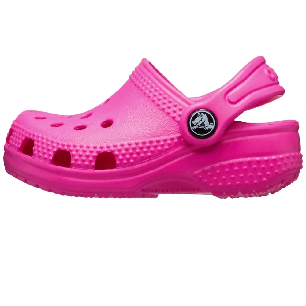 Crocs Infant Littles Clogs, Pink Crush, size C2/C3–New in Box